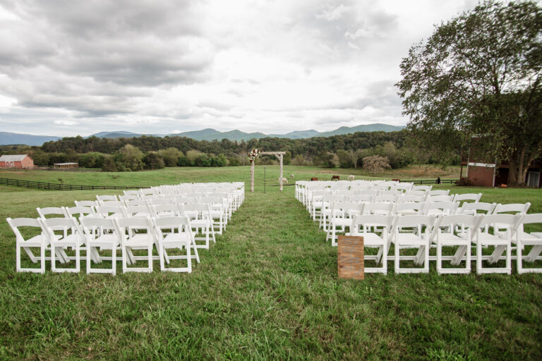outdoor wedding