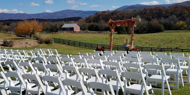 outdoor wedding