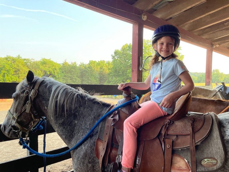 girl on pony