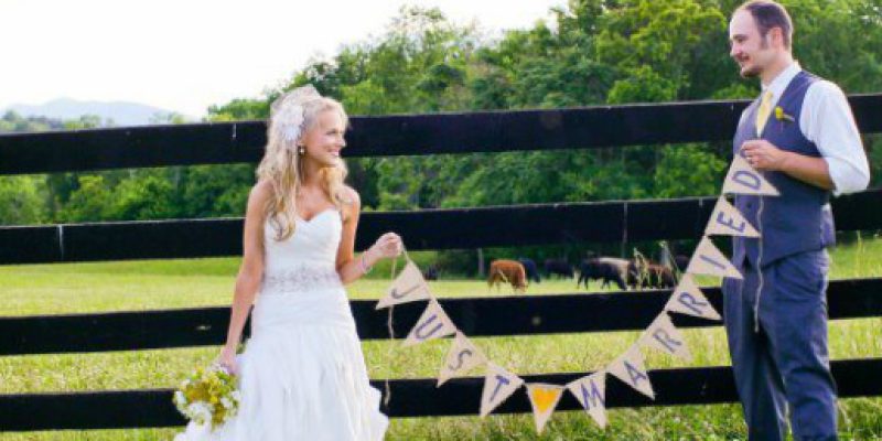 just married